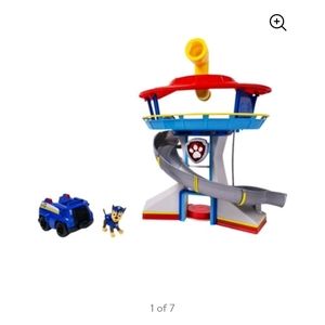 Paw patrol tower with Chase